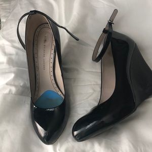 Marc by Marc Jacobs Black Wedges sz 40 1/2